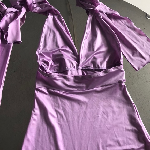 ⬇️ Sale!!! Lilac 🌸 Halter Formal Dress - Picture 3 of 5